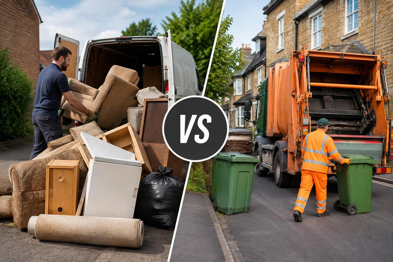 Bulky Waste Removal vs Council Collection in Norfolk